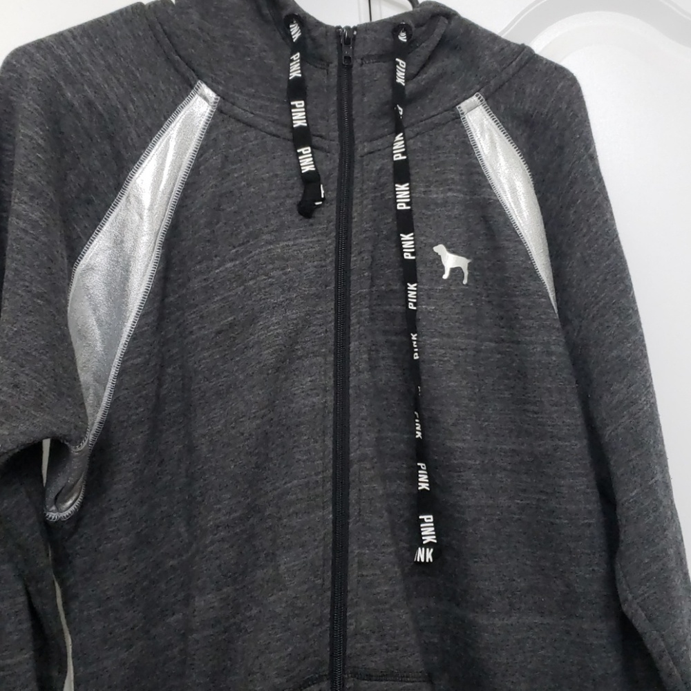 Pink hoodie